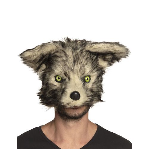 Masque Loup-Garou Peluche Adulte