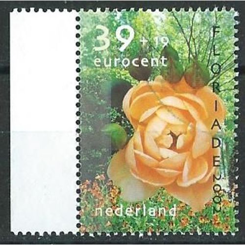Nederland 2002 Oblitérés Floriade Rose N° 1921