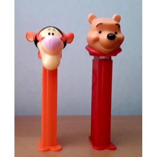 Lot De 2 Distributeurs Pez : Winnie Et Tigrou