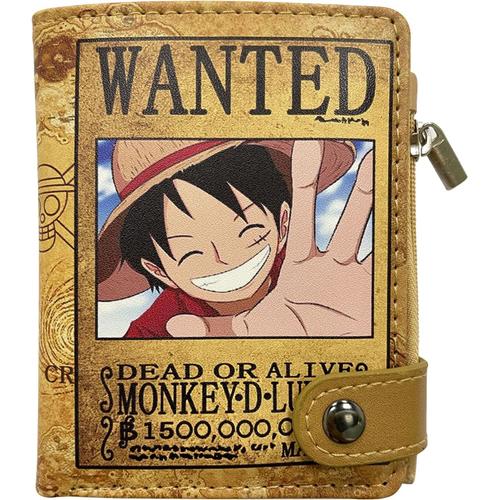 Portefeuille One Piece, Porte Monnaie Homme, Porte Feuille, Porte Feuille Homme, Portefeuilles Homme, Portefeuille Ado Garcon, Petit Portefeuille Homme, Luffy Portefeuilles, pour Garçons Homme