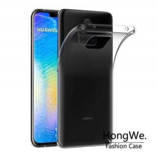 Fengrongle® [Compatible Huawei Mate 20 Pro] Coque Gel Tpu Transparent Silicone Souple Ultra Fine