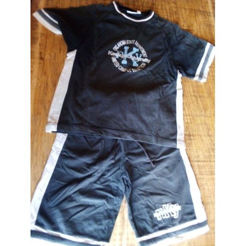 Ensemble Bermuda Et Tee Shirt Taille 10 Ans