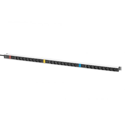 Digitus Pdu Basic It, Triphasé 16 A, 24 X C13, 3 X C19, Câble D'alime
