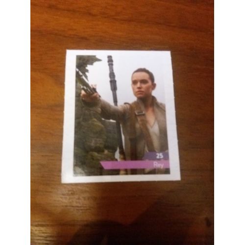 Carte Leclerc Star Wars 2019 Rey Numéro 25