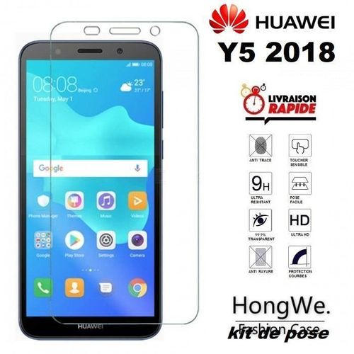 Fengrongle® Protege Ecran Huawei Y5 2018 Verre Trempe