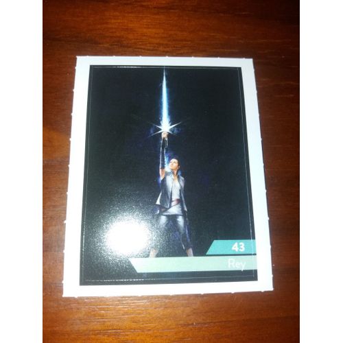Carte Leclerc Star Wars 2019 Rey Numéro 43
