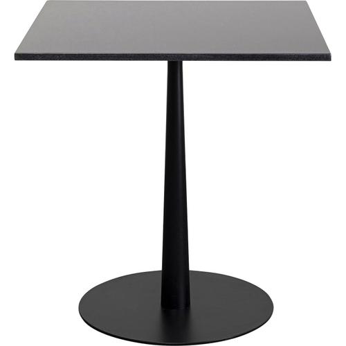 Table Bistrot Capri Granit Noir 70x70cm Kare Design