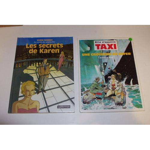 Le Cercle Des Sentinelles Tome 1 - Les Secrets De Karen - Stephen Desberg + Le Cercle Des Sentinelles Tome 1 - Les Secrets De Karen - Stephen Desberg - Lot De Livres De 2 Bd