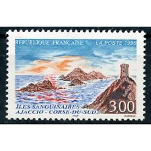 Timbre France 1996 Neuf ** Yt N° 3019 Îles Sanguinaires