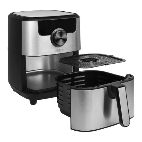Princess Friteuse numérique Deluxe 1500 W 4,5 L Argenté