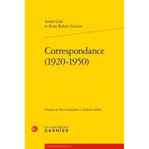 Correspondance - (1920-1950)