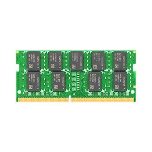 Synology - DDR4 - module - 16 Go - SO DIMM 260 broches - 2666 MT/s / PC4-21300 - 1.2 V - mémoire sans tampon - ECC - pour Deep Learning NVR DVA3219