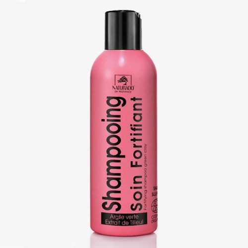 Shampooing Cheveux Fragiles Bio - Argile Verte Et Tilleul 200 Ml - Naturado 