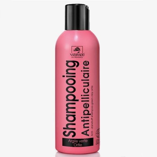 Shampooing Cheveux Pelliculés À L'argile Verte Et À L'ortie Blanche Bio - Nettoie Et Purifie 200ml - Naturado 