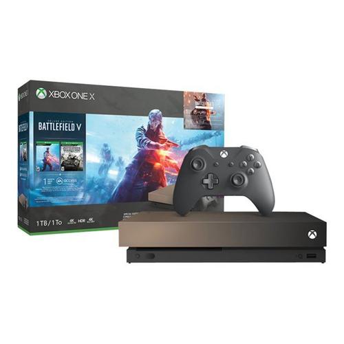 Xbox One X Gold Rush Special Edition 1 To Battlefield V Bundle