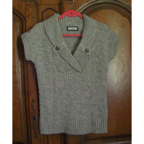 ¿Pull Gris Cache-Cache - Taille 38/40