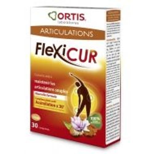 Flexicur Curcuma - 30 Comprimes Ortis 