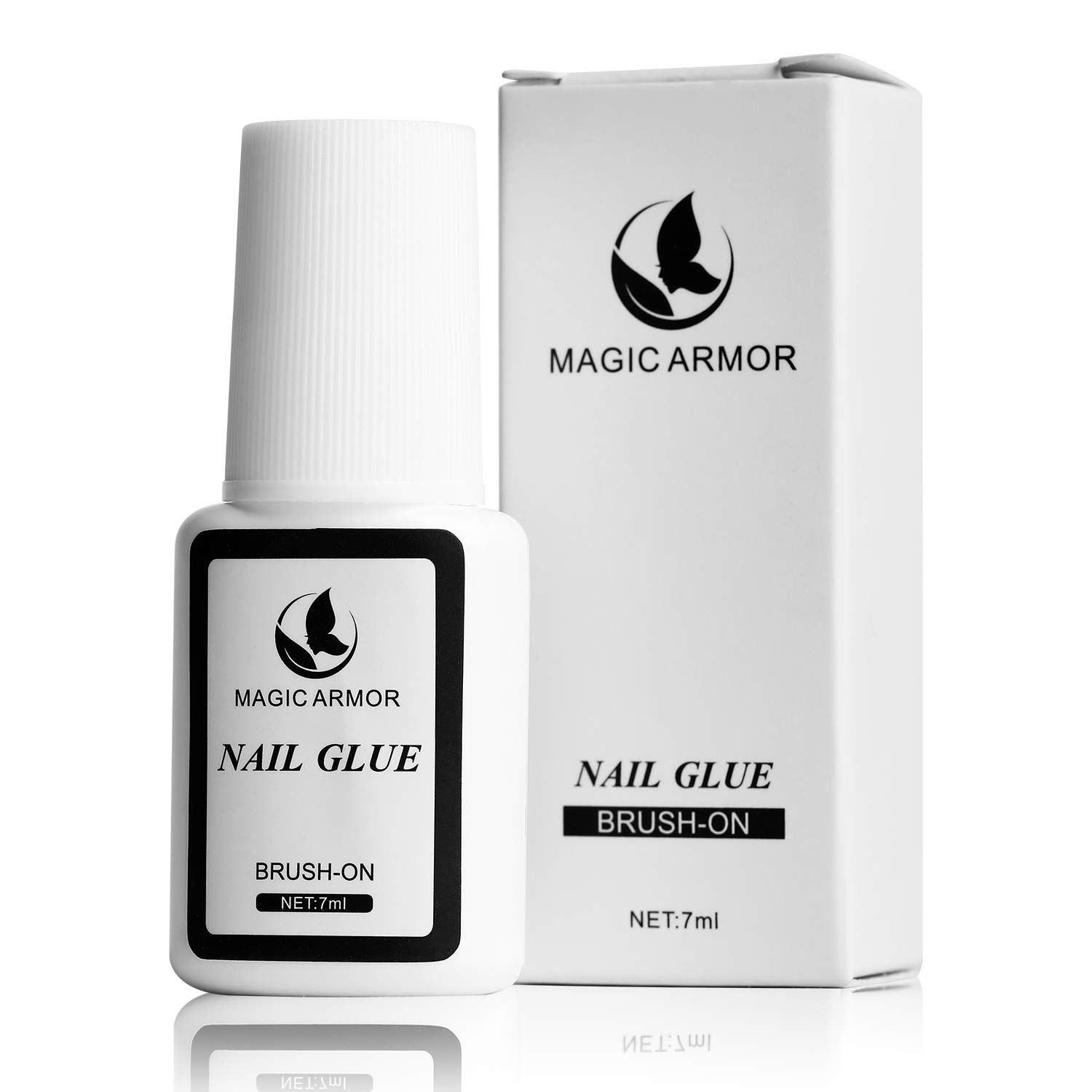 Colle À Ongles Avec Pinceau 7ml Colle Faux Ongle Extra Forte 