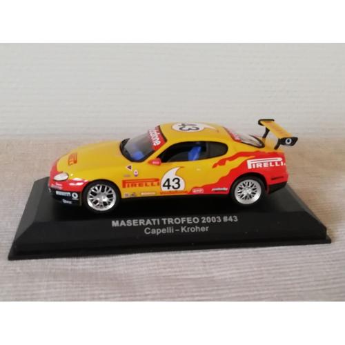 Voiture Maserati Trofeo 2003 1/43-Altaya