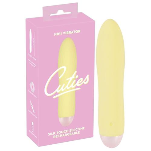 Vibromasseur Rechargeable Cuties Mini Jaune You 2 Toys - Bad Kitty