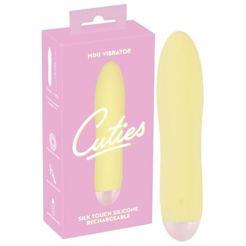 Vibromasseur Rechargeable Cuties Mini Jaune You 2 Toys - Bad Kitty