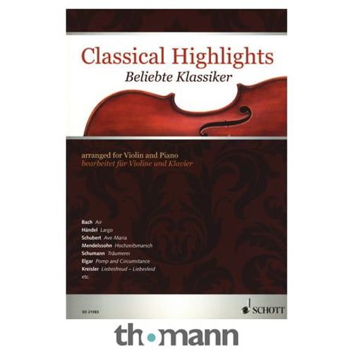 Classical Highlights Beliebte Klassiker Bach Haendel Schubert Alto Viola Piano Klavier