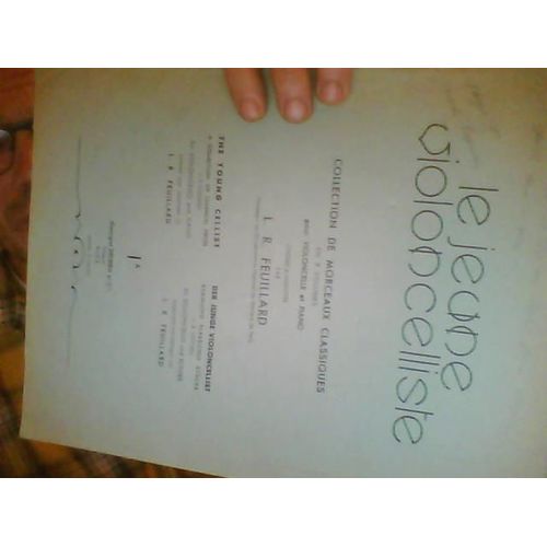 Le Jeune Violoncelliste Volume 1 A