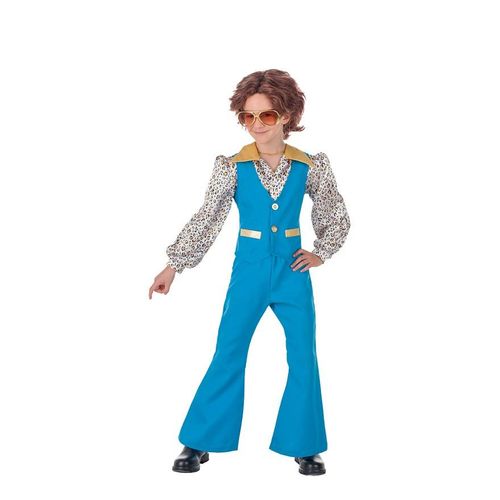 Déguisement Blue Dancer Des Années 70 Pour Enfant