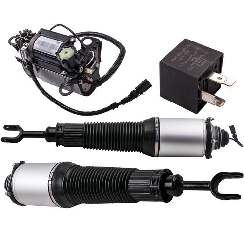 2x Avant Air Suspension Pneumatique For Audi A8 D3 4e 04-10 + 1 Compressor