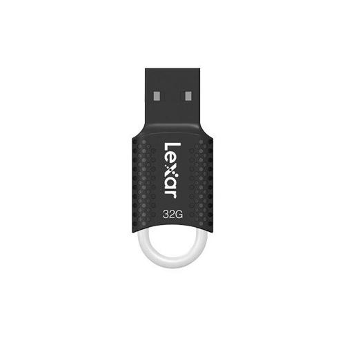 Lexar JumpDrive V40 - Clé USB - 32 Go - USB 2.0 - noir