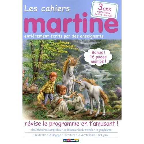 Les Cahiers Martine 3 Ans Maternelle Petite Section - Révise Le Programme En T'amusant !