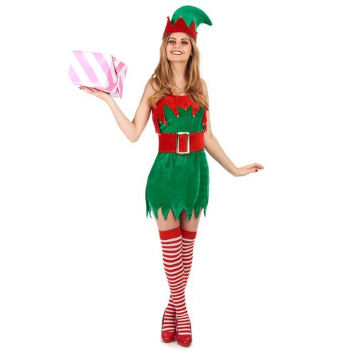 Déguisement Elfe Sexy Femme Noël - Taille: Small
