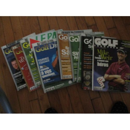 7 Revues Golf Digest