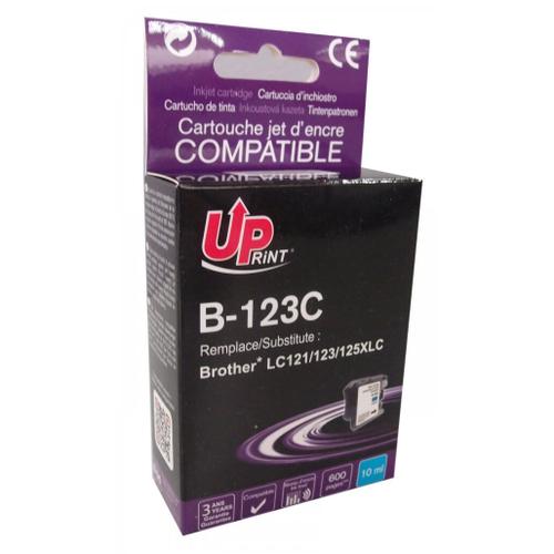 BJ123CUP UP-B-123C-BROTHER DCPJ4110DW-NEW CHIP V3-LC123-C