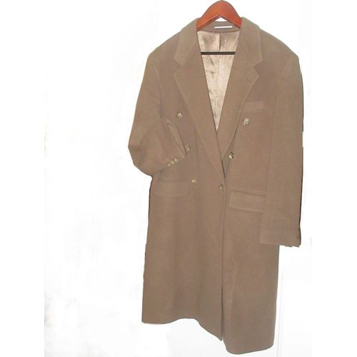 Elégant Manteau D'hiver Taille 54 En Cachemire Pour Homme