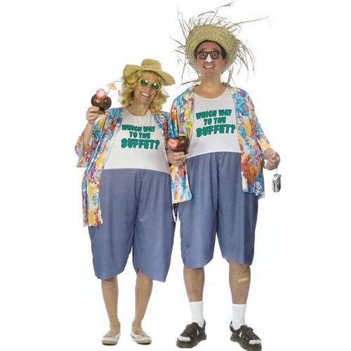 Déguisement Touriste Kistch Adulte - Taille: M / L