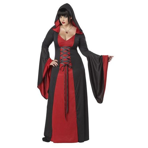 Déguisement Robe Maléfique À Capuche Grande Taille Femme - Taille: Xxl (46/48)