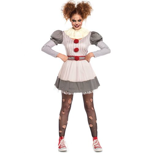 Déguisement Creepy Clown Femme - Taille: Xl (46-48)