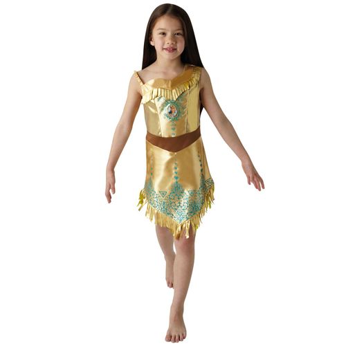 Déguisement Princesse Pocahontas Fille - Taille: 3 À 4 Ans (104 Cm)