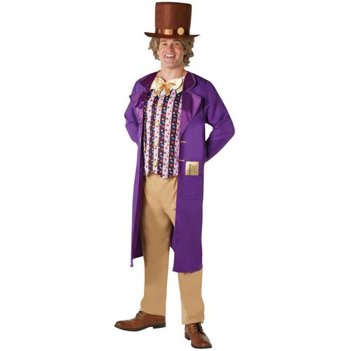 Déguisement Willy Wonka Charlie Et La Chocolaterie Adulte - Taille: M / L