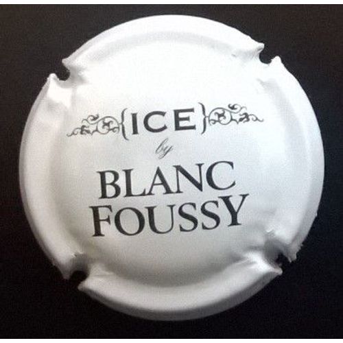 Capsule Cap Ice By Blanc Foussy Blanche