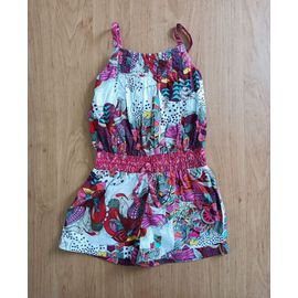 Combishort Multicolore. Chipie. Coton. Taille 4 Ans