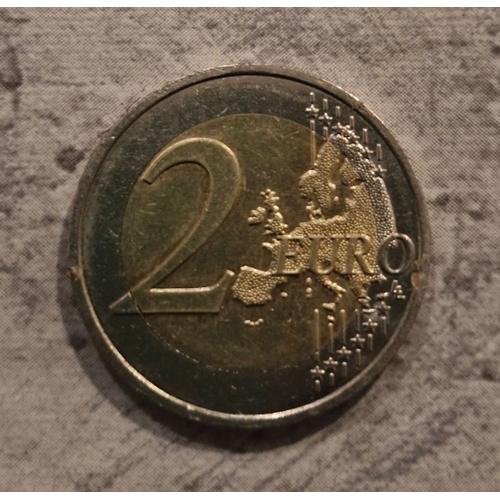 Piece 2 Euro Commemorative 70 Ans De L'appel Du 18 Juin 1940