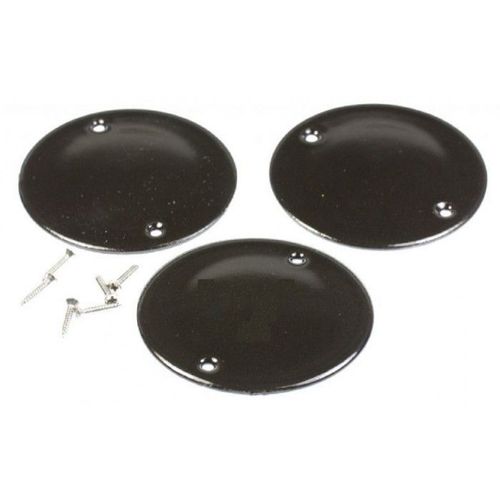Lot De 3 Chapeaux De Bruleur Emailles + Vis Pour Table De Cuisson Dometic