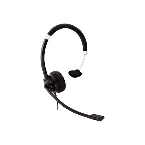 V7 HA401 - Micro-casque - sur-oreille - filaire - jack 3,5mm - noir