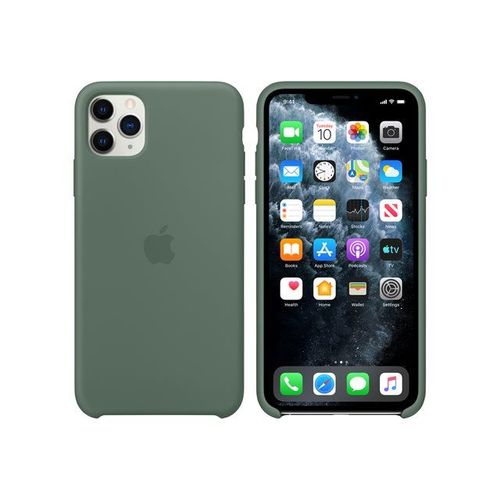 Apple - Coque De Protection Pour Téléphone Portable - Silicone - Vert Pin - Pour Iphone 11 Pro Max