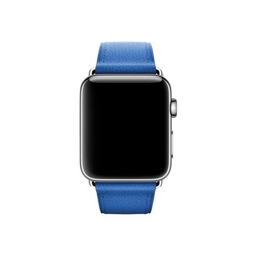 Apple 42mm Classic Buckle - Bracelet De Montre Pour Montre Intelligente - 150 - 215 Mm - Bleu Électrique - Pour Watch (42 Mm, 44 Mm, 45 Mm, 49 Mm)