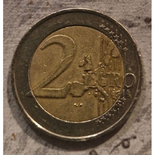 Piece 2 Euro Beatrix Koninginder Nederlanden 2001