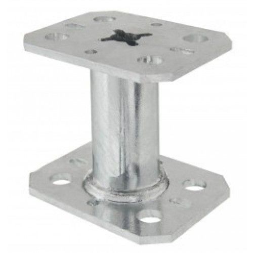 Pied de poteau fixe - sur platine - hauteur 80 mm - PPMINI80 SIMPSON Strong-Tie