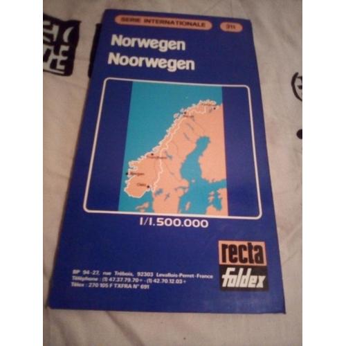 Norvège Carte Serie Internationale